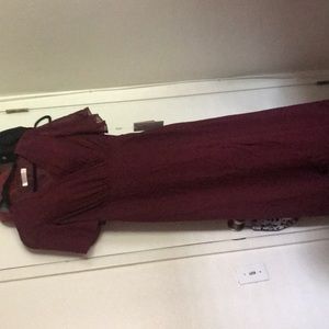 JJ’s House Burgundy Gown